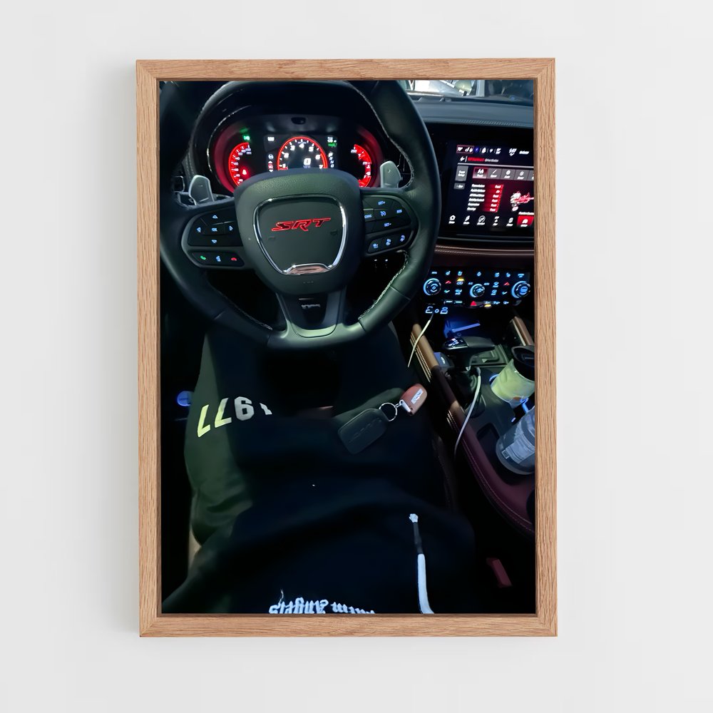 Poster Drift Master – affiche Dodge (vue 4)
